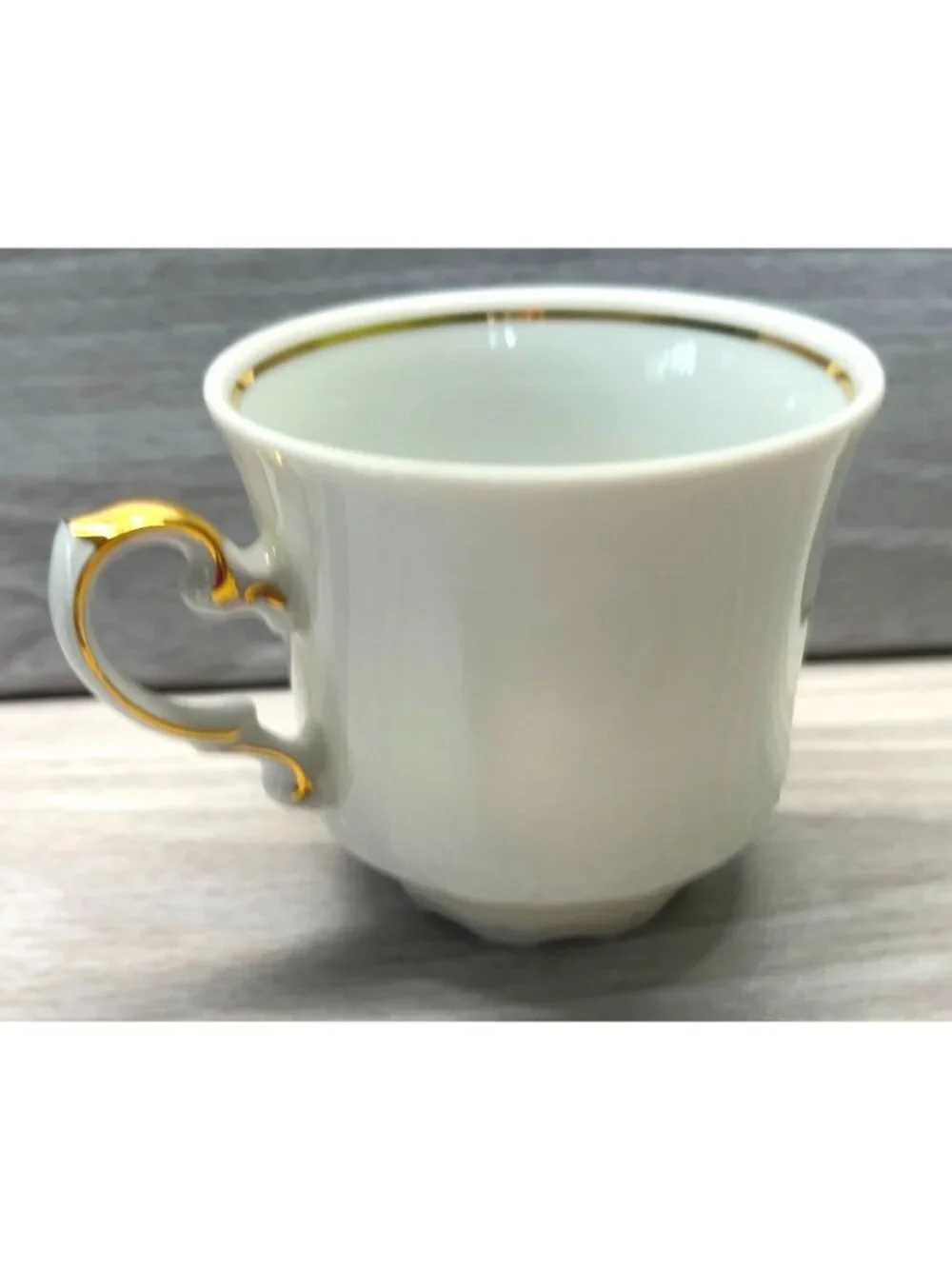 Theo Ruhn Old Germany Eagle Creat Tea Cup Demitasse Mini Mug Bavaria Kuhn